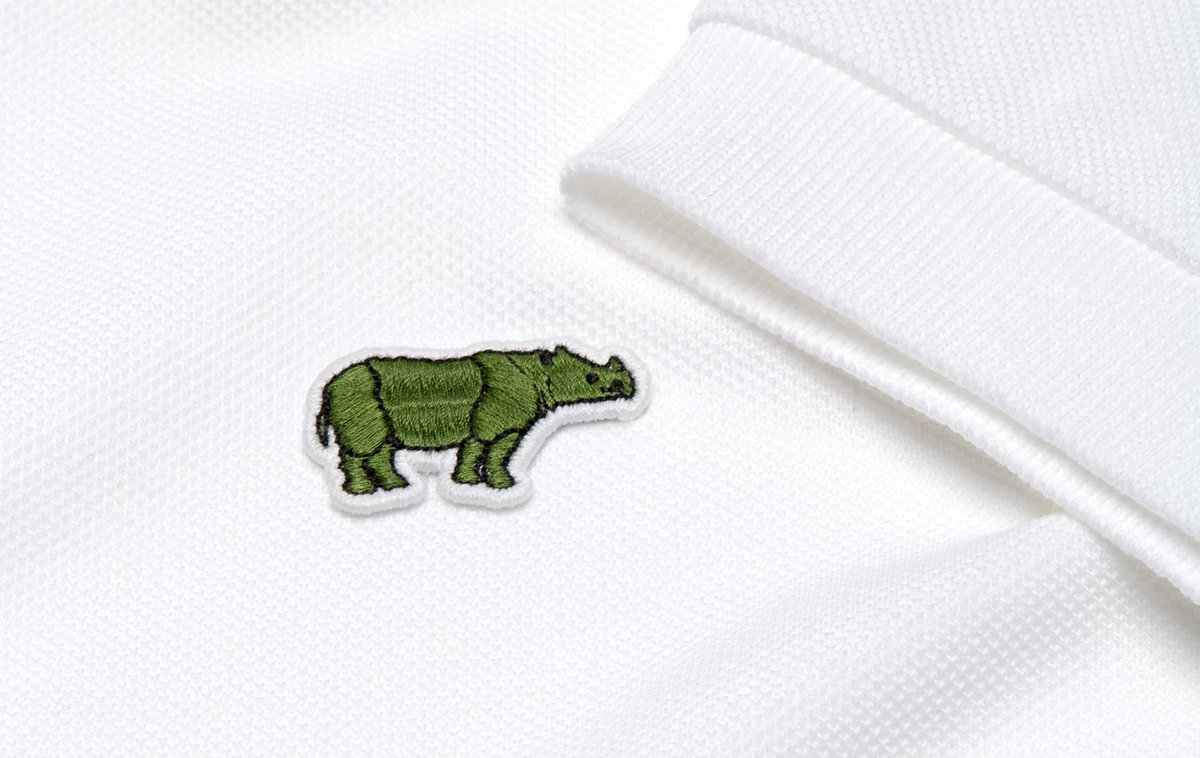 DansTaPub's tweet photo. Lacoste change son logo pour sauver les espèces menacées https://t.co/yj9Av4q34u https://t.co/HfVJmRmYr1
