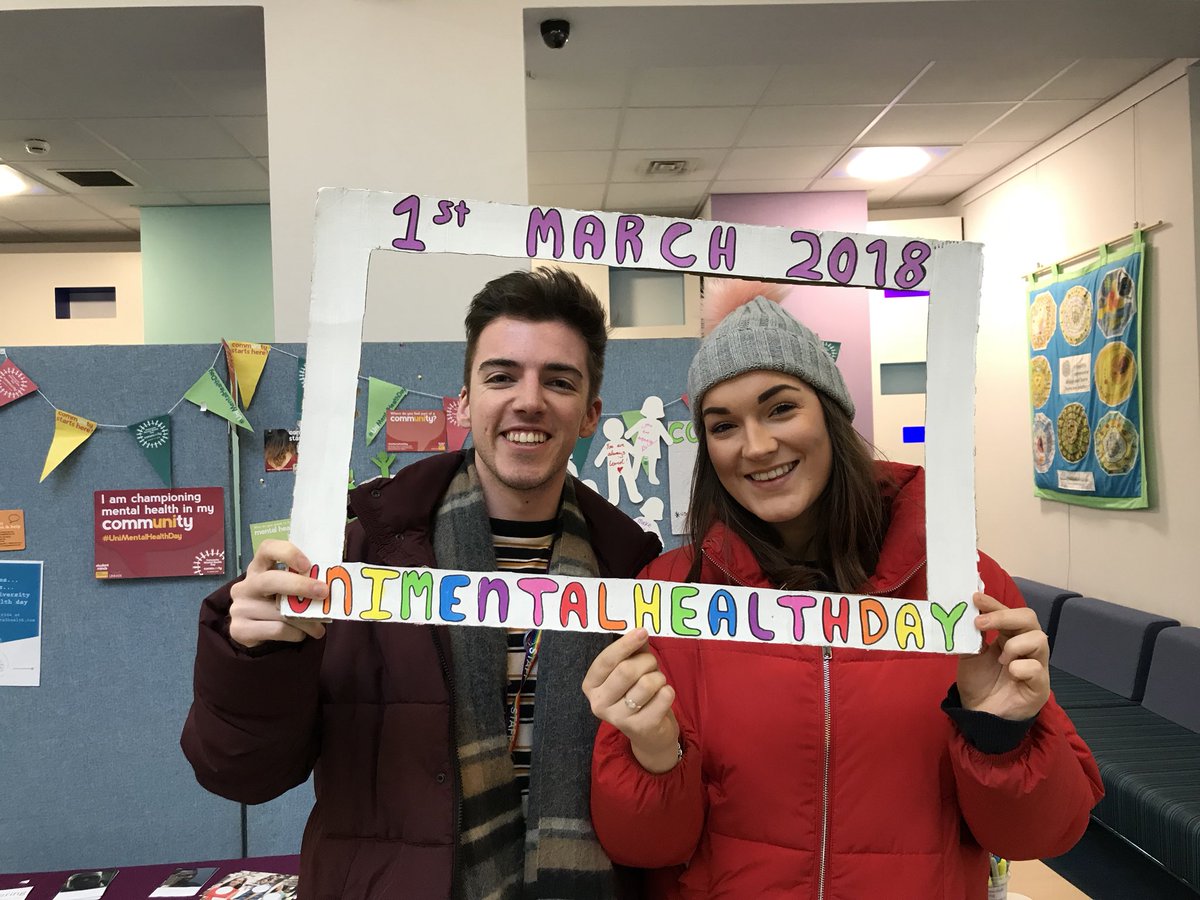 YSJSU_Pres's tweet photo. Head over to Holgate to share some positivity today in line with #unimentalhealthday https://t.co/QVqpXYOUoB