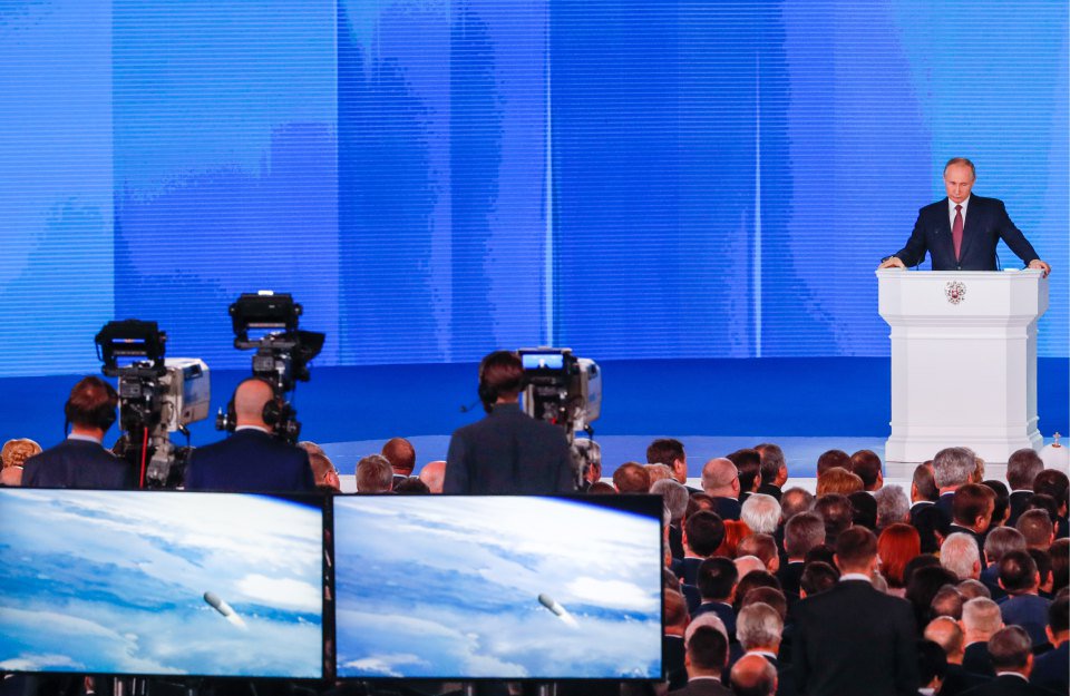 Judging by the 30+ minutes of nuclear chest-beating we just heard, Putin really took it to heart when Oliver Stone showed him Dr Strangelove last year