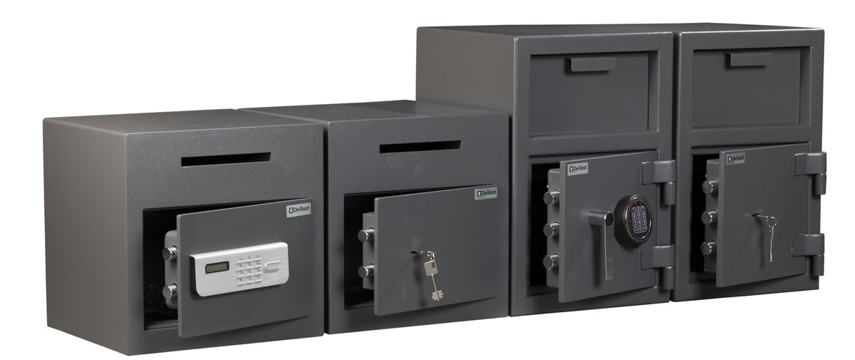 Vol trots presenteren wij u de afstortkluizen Protector Deposit Cash &amp; Protector Deposit Cash Plus!

De Protector Deposit Cash &amp; Protector Deposit Cash Plus zijn stevige afstortkluizen met een aparte inwerp opening of lade. Hiermee kunt u uw geld veilig en eenvoudig afstorten!