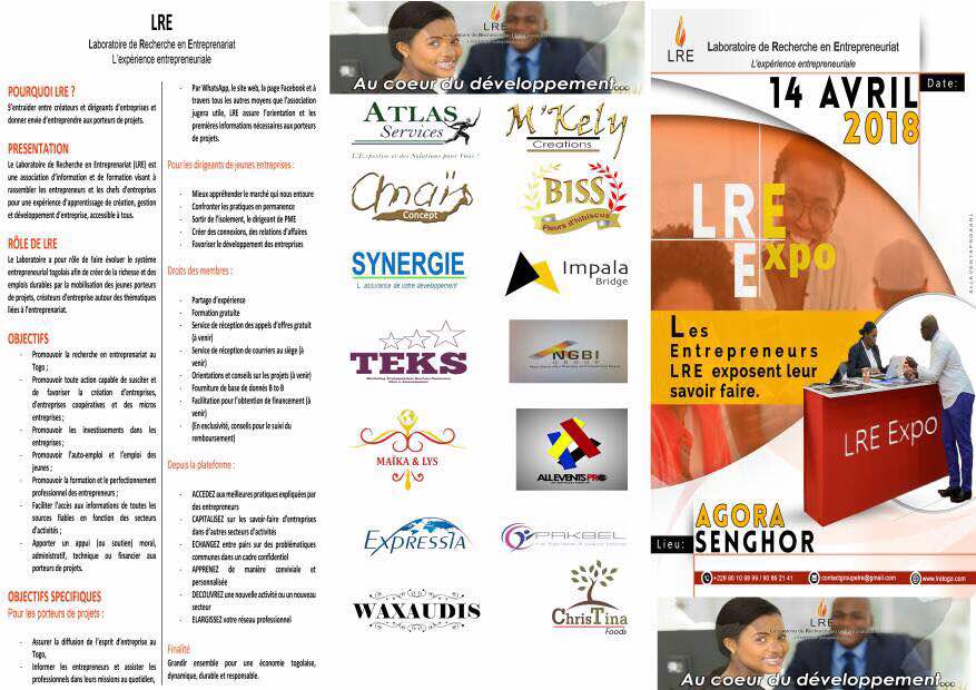 LreTogo's tweet photo. 📆  #LREExpo - Nos #entrepreneurs exposent leur savoir faire  🚀🇹🇬 📈

#Entreprenariat #Entreprendre #Entrepreneurs #Entrepreneuses #Entrepreneurship #startups

@republicoftogo @DogbeVictoire @Devbase_Tg @AdijeTg @faiejtogo @madeintogo_com 

👉 https://t.co/nRRziGqOOy https://t.co/lnSBk044tS
