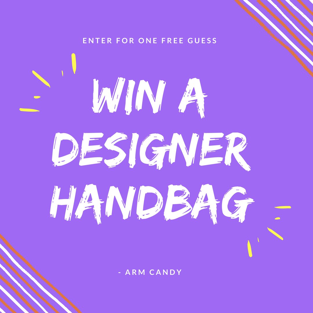 ArmCandyHB's tweet photo. TOP DESIGNER BRANDS UP FOR GRABS. ENTER NOW! 👇👇

https://t.co/BVN5NZTcpz

🤞🤞 https://t.co/UxhOoZ9qX5
