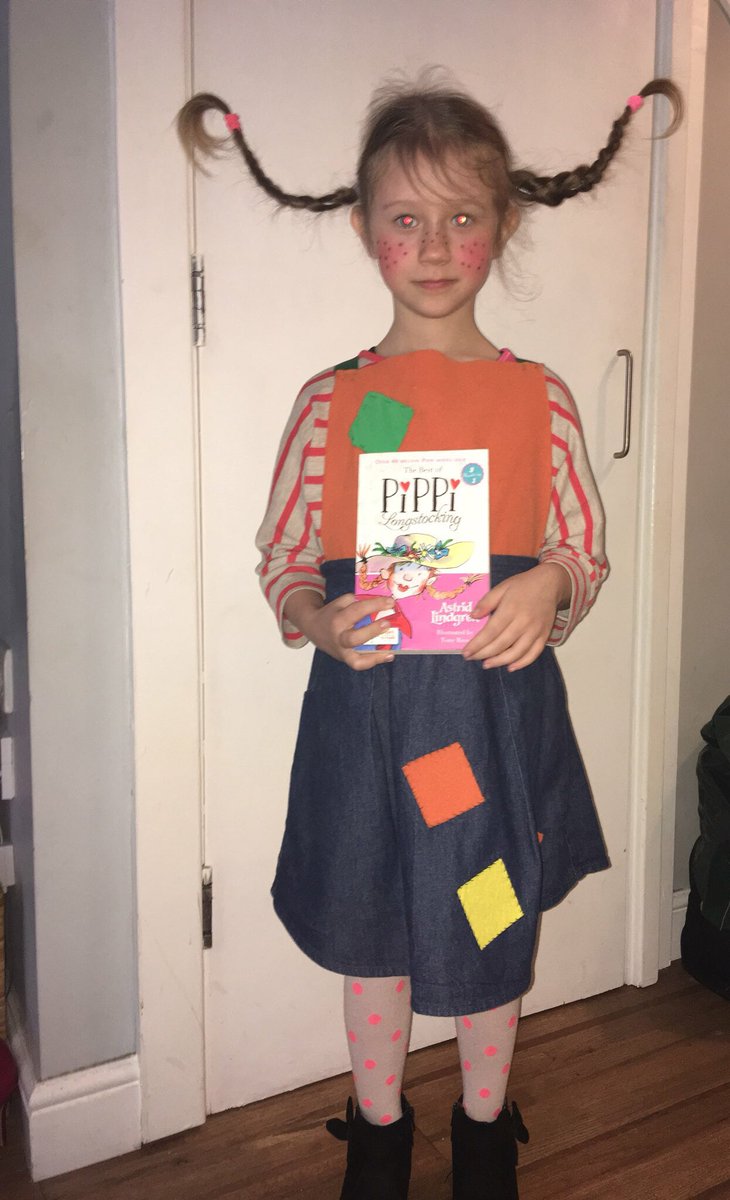 Izzy as #pippilongstocking #bookday #2018 #ThisMorning <a href="/thismorning/">This Morning</a>