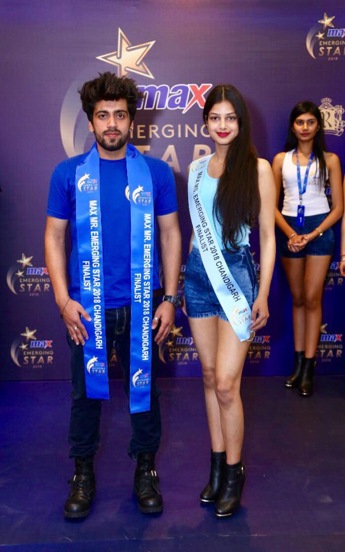 BKD_FC's tweet photo. Congratulations to two super talented #MaxEmergingStar2018 finalists Harnaaz Karu Sandu &amp; Pulkit Chandon from #Chandigarh. #Bollywood is waiting! #MES2018 @maxfashionindia @shifaPR https://t.co/mpGKgQf92v