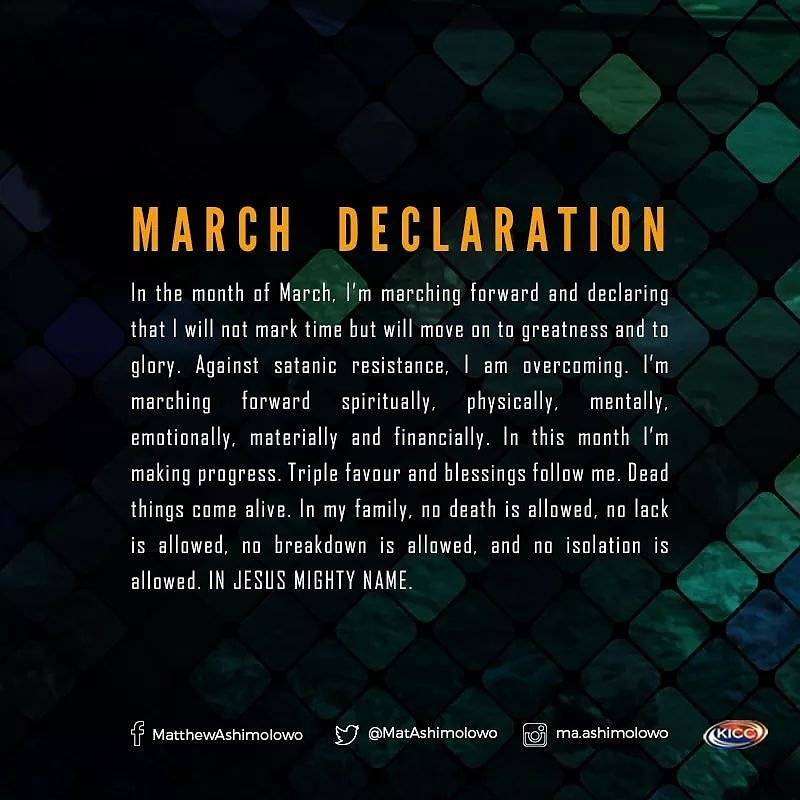 KICCPrayerdome's tweet photo. Your life will not be stagnant. You will make progress - Uncommon Progress.
Expect it!
.
.
.
#UncommonProgress #Uncommon #NewMonth #March #Progress #KiccPrayerdome https://t.co/MWuuOklxgZ
