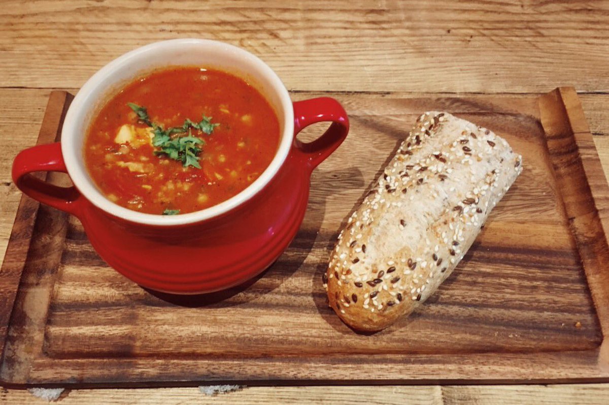 Brrrr....what better way to warm up than with our hearty chicken &amp; barley soup ❄️🍵😌

#CafeLeemoo #Leemoo #Soup #SoupoftheDay #Snow #Cold