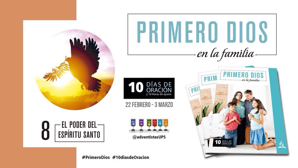 Los padres y las madres siempre debieran presentar en la familia delante de sus hijos el ejemplo que desean que imiten. Tendrían que manifestarse mutuamente un tierno respeto en palabra, apariencia y acción. Debe ser evidente que los rige el Espíritu Santo. #10DiasDeOracion