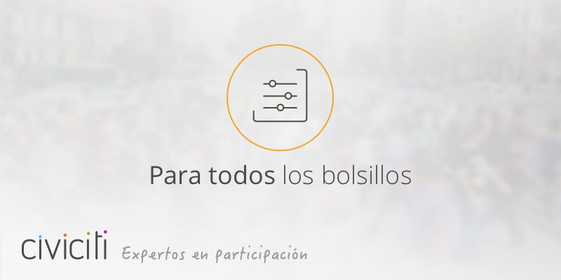 Solución de participación ciudadana