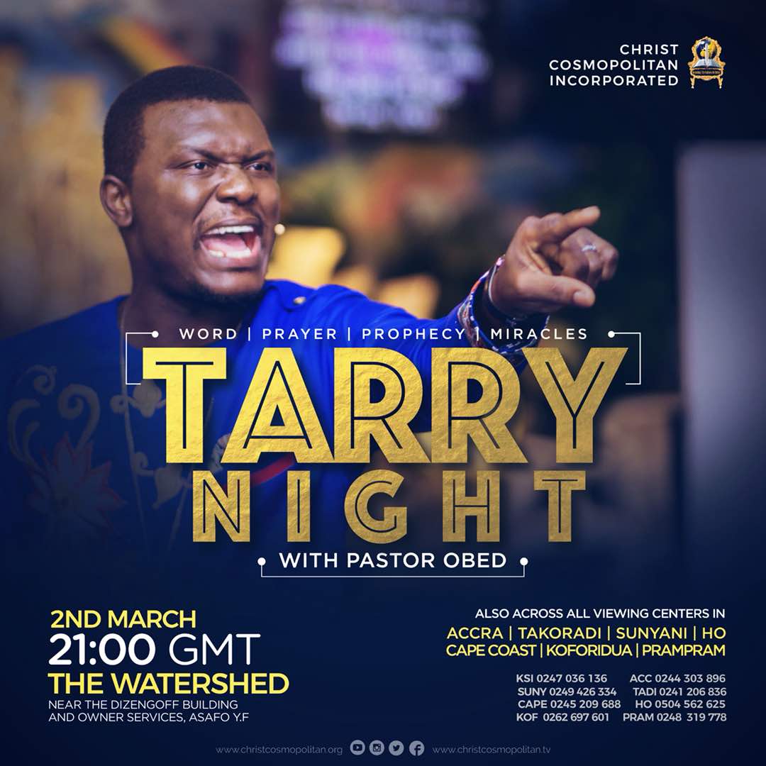 ChristCosmoInc's tweet photo. #TarryNight
#thePastorObed
#TheCCIExperience
#Word
#Prayer
#Miracles
#Prophecy
#YouAreNextInLineForAMiracle https://t.co/iCBnyA3CnI