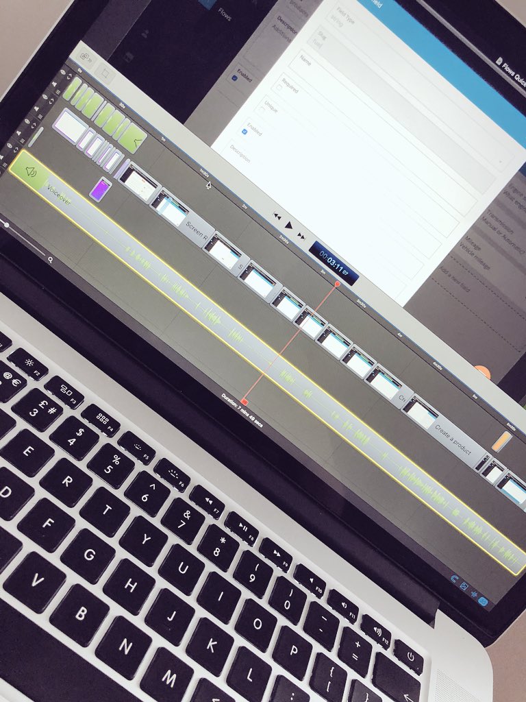 notrab's tweet photo. A fun morning editing a video on how you can use Flows to create and extend core resources. ๐ #APIs #ContentAPI #GoFurtherWithFlows #GettingReadyToExport https://t.co/gaGM4fRHAy
