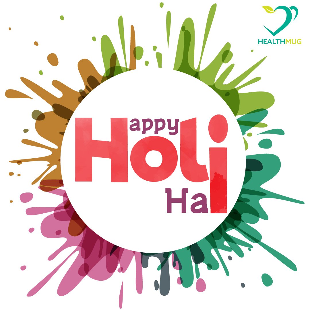 Hello Healthmugger!! 
Wishing you very #happy &amp; #healthy #Holi 
#Holifestival