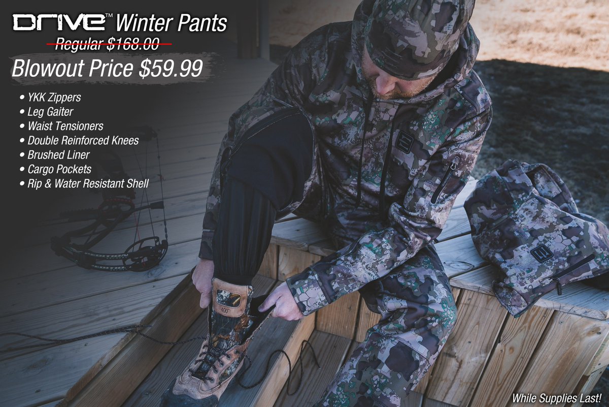 Blowout sale on last years apparel! Making room for Gen2 EO Gear!! Up to 68% off remaining stock. elementoutdoors.com