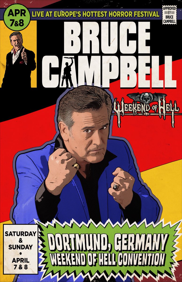 GroovyBruce's tweet photo. Hallo, Deutschland, ich komme bald vorbei! https://t.co/n6HUXRafJP