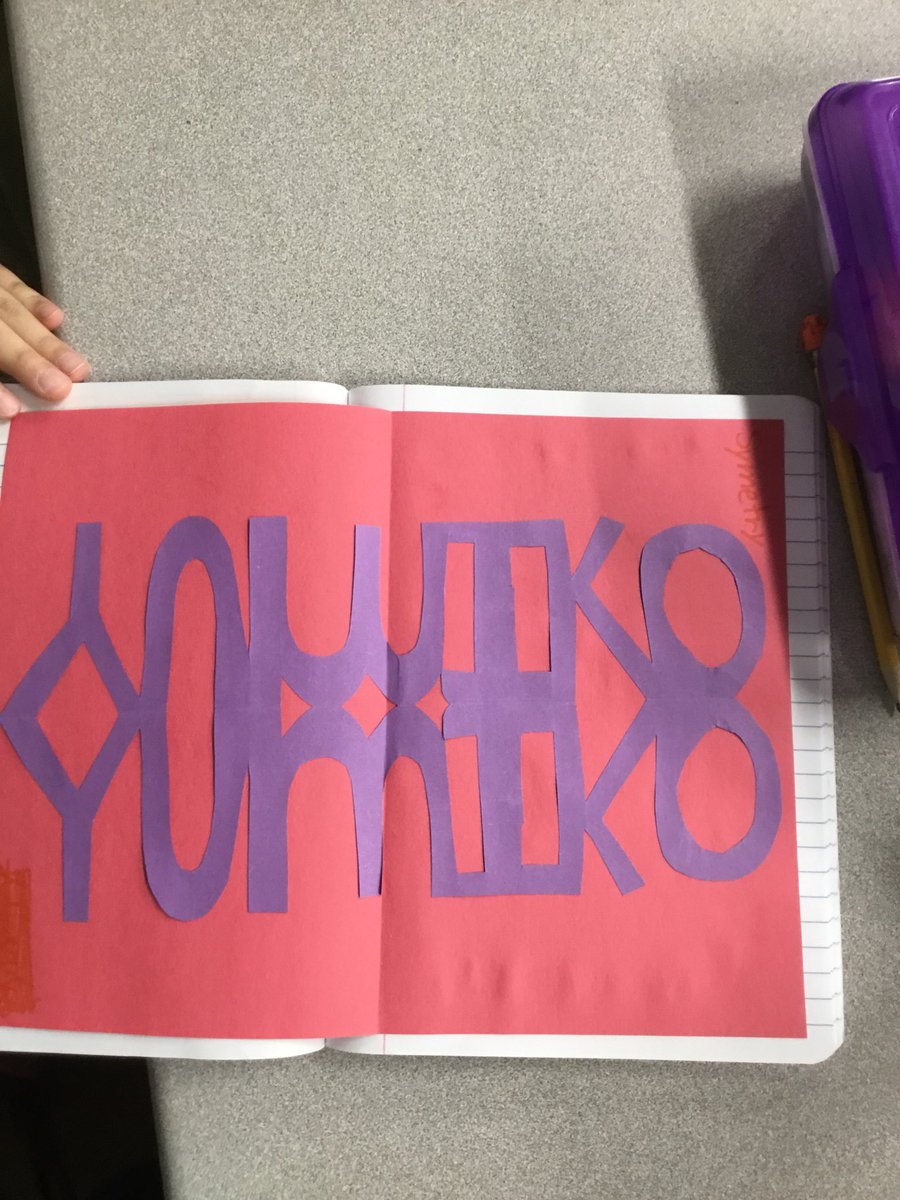 TeamTriska's tweet image. #symmetryisawesome #monstermath #betterthanaworksheet #kidtweet