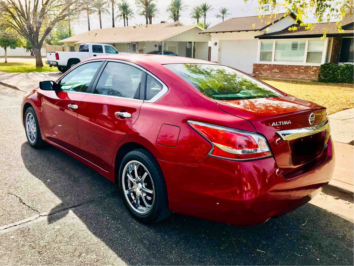 ExclusiveAutoAr's tweet photo. Check this NEW CAR FOR SALE!
Car Shown: 2014 Nissan Altima!
Call Today!
#Cars #Usedcars #Dealership #arizonacars #mesacars #buyingacar #carmemes #exclusiveautomotiveaz #motivation #monday #guaranteedapproval #rideanddrive #anycaranywhere https://t.co/4yMLzM5Vyj