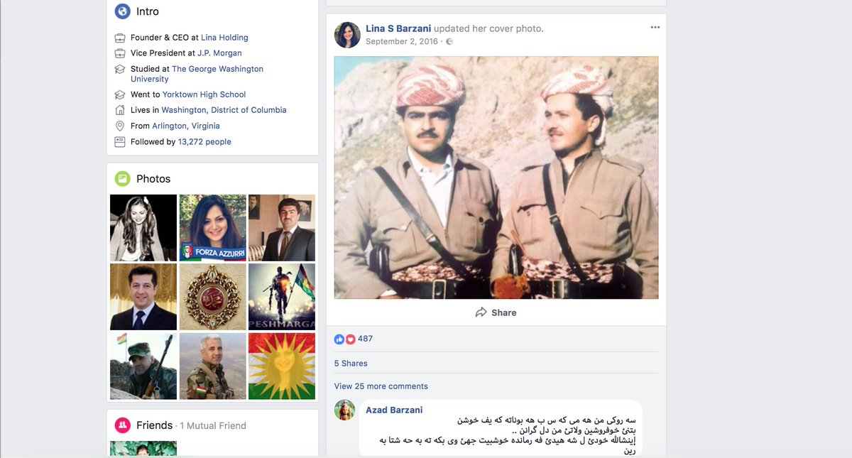 And she 'really really' loves Kurdistan.