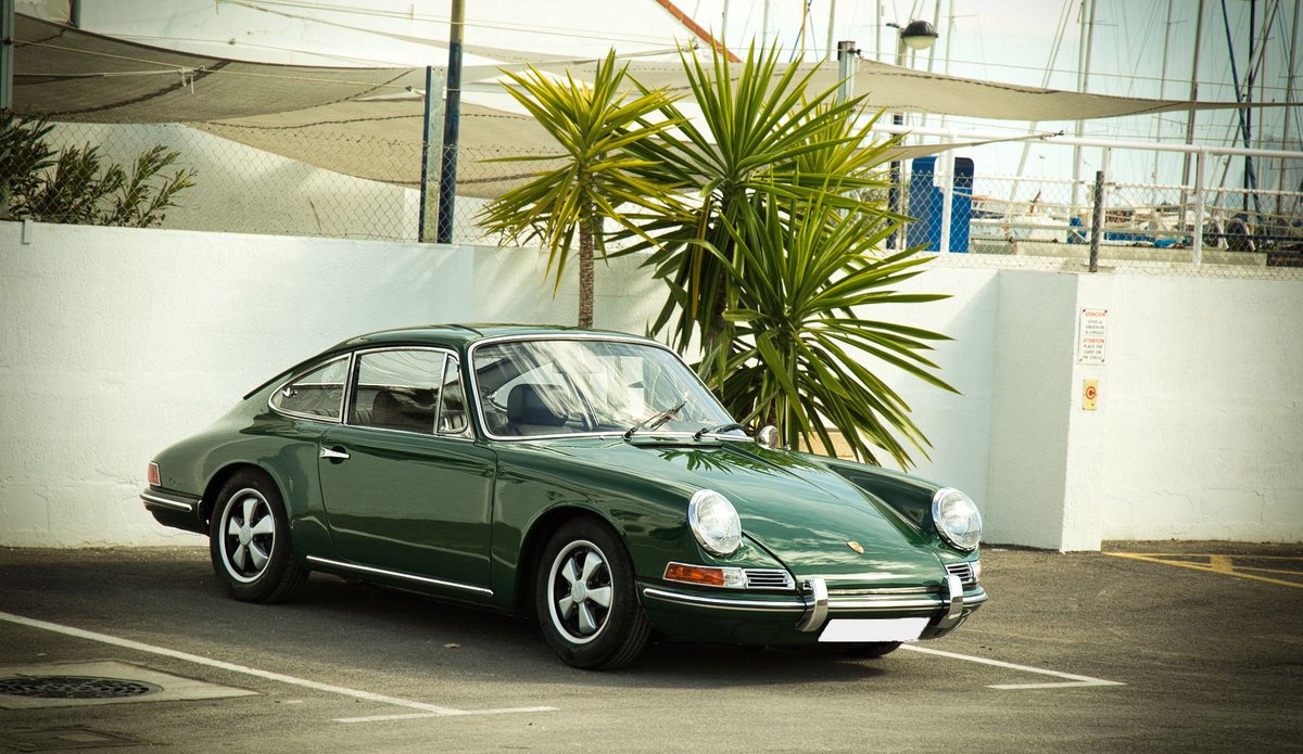 scsclassic's tweet photo. Porsche 912 de 1.968, primeros kilómetros después de la restauración. #porsche #porscheclassic #flat4 #porsche912 #aircooled #green https://t.co/ICIVWpWv2G