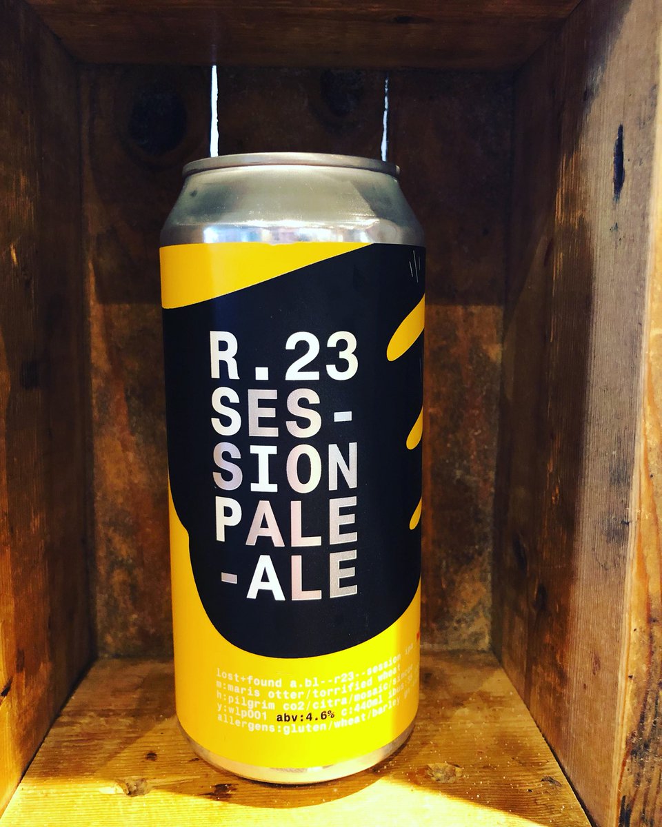fountainheadpub's tweet image. NEW IN @lostfoundabl Session Pale Ale #Brighton #Lost+Found #SessionPaleAle #Ale #PaleAle #Drinks #Pub #Yummy