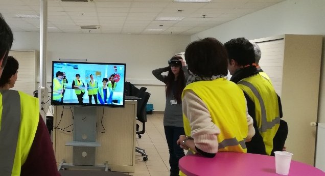 juliette_jarry's tweet photo. Visite du #FactoLab, référence dans la R&amp;D sur la coopération homme-machine. Soutenu par la Région, ce laboratoire associe l'entreprise @michelin, des instituts de recherche et une école d'ingénieurs, @SigmaClermont #cobotique #industriedufutur @CampusRegion https://t.co/O4ZK2GDioo