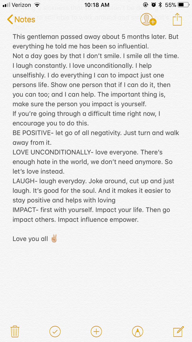 hudson2822's tweet photo. Find someone today; make an impact. https://t.co/KYbOY9SWyE