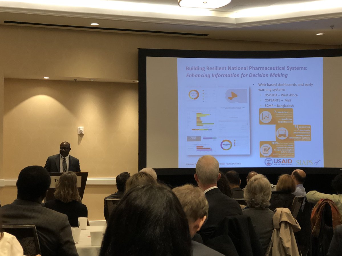 KellySawyer_'s tweet photo. @kofinyame Discusses SIAPS impact on info for decision making and tools developed during the project @SIAPS_Program https://t.co/wm5DGMfJgy