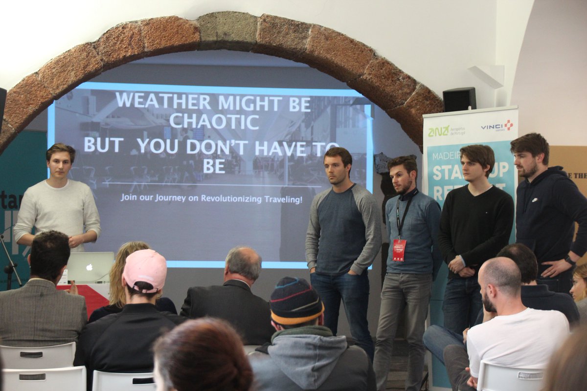 MadeiraRetreat's tweet image. The 2nd Hackathon is over! This time our partner was @VINCIAirports. Yesterday the startups of @MadeiraRetreat pitched to the jury the solutions that they came up with in just 2 days!