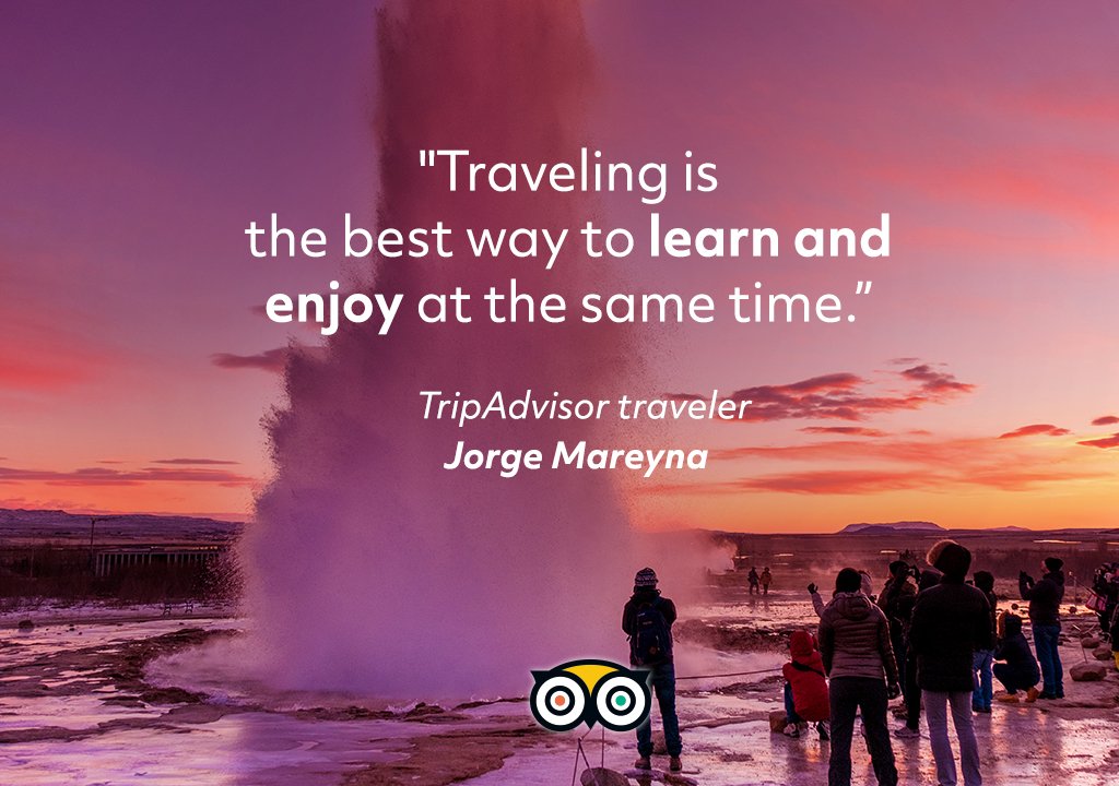 Tripadvisor's tweet photo. RT if you agree! #WhyWeTravel #ThursdayThoughts https://t.co/EXySwnshTR