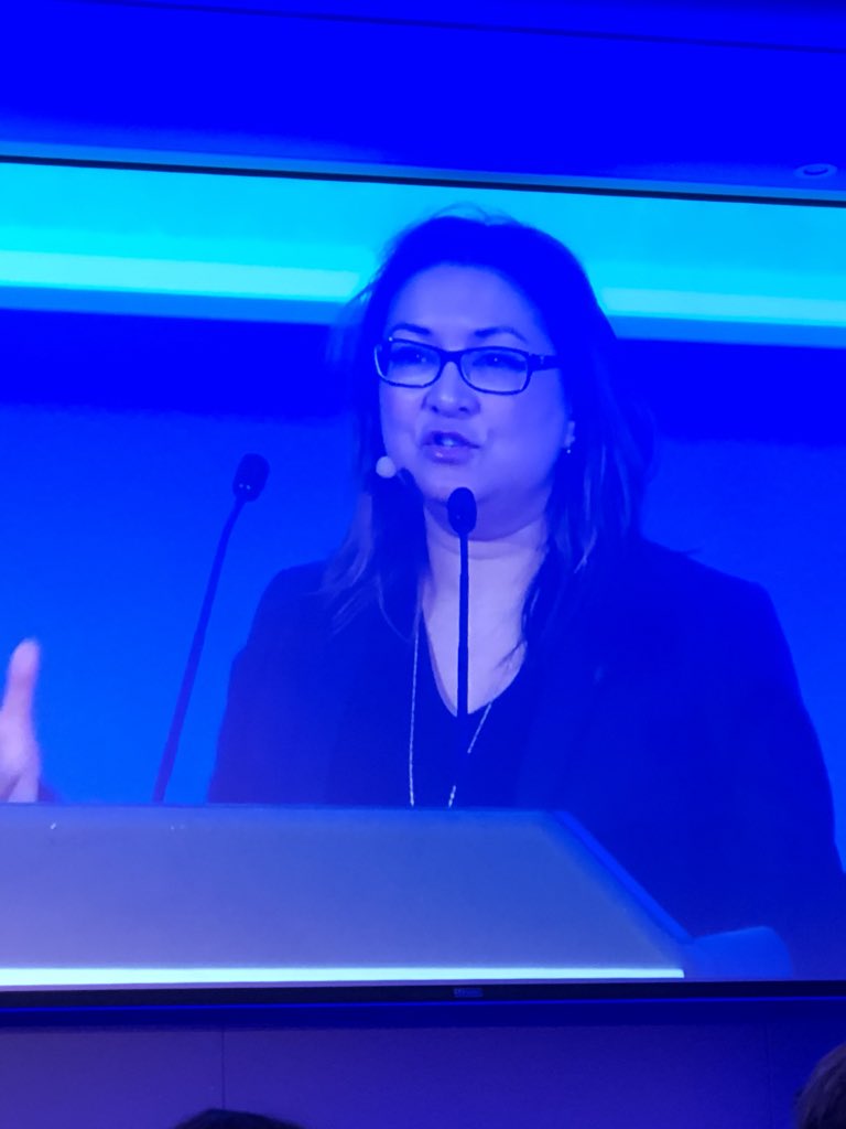 Listening to Ayesha Hazarika at international women’s day#breakingBarriers