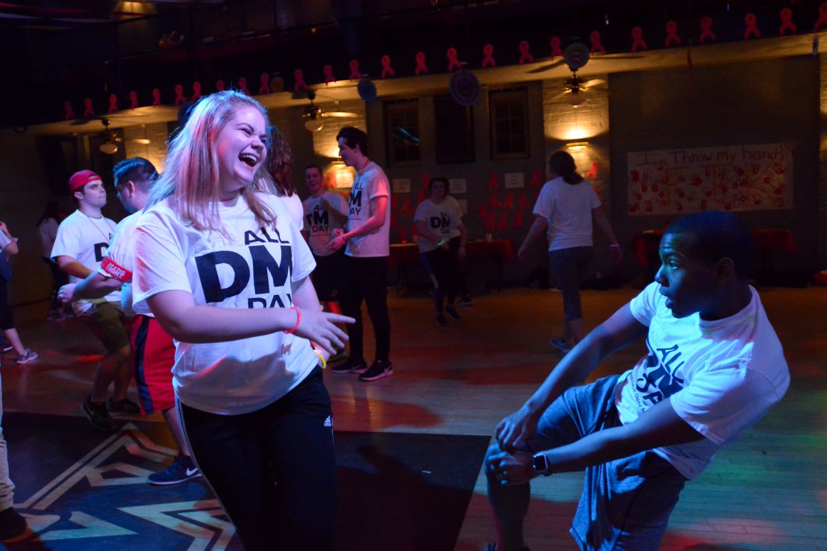 BaldwinWallace's tweet photo. Congrats to the student dancers and donors for helping the student-led BW Dance Marathon raise more than $23,000 for the Elizabeth Glaser Pediatric AIDS Foundation! #BWDM18 https://t.co/YTDk9hMK00