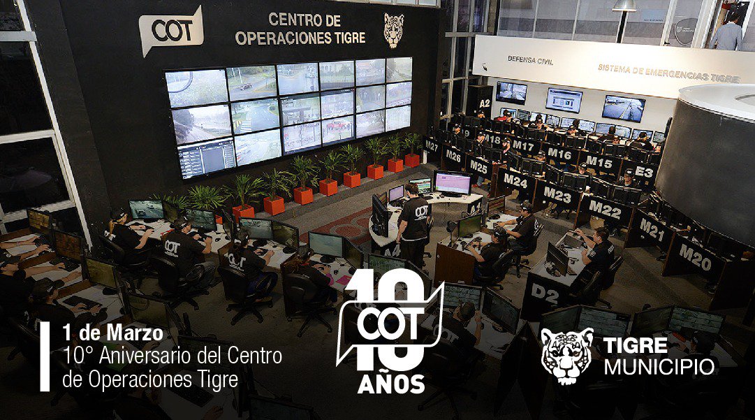 MunicipioTigre's tweet photo. ¡Una década cuidandoté! #COT10años https://t.co/T3WwDosYim