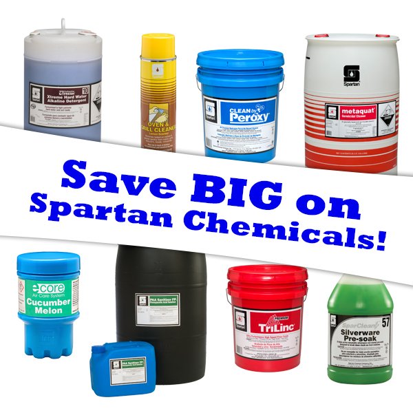 dixiepaper's tweet photo. Save up to 50% (!!!) on Spartan Chemicals you already use every day! https://t.co/WVnRDHA2P8 https://t.co/BGggB4Xe0z