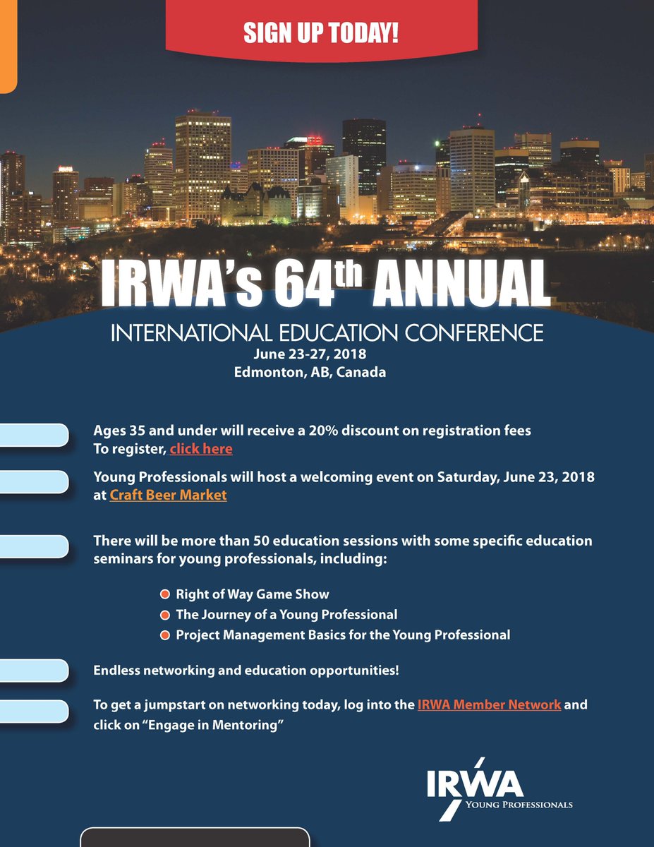 IRWAYP_CH8's tweet photo. Upcoming YP Events with details below in the flyers! #youngprofessionals #education #giveback #rightofway @IRWAYP_Region2  @IRWAYP @IRWA_Network @PercheronLLC https://t.co/P2aEcAotwb