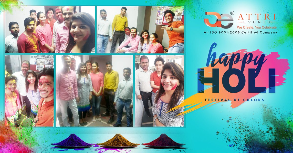 attri_events's tweet photo. #Holi is a special time of year to remember those who are close to our hearts with splashing colors! #Holi Celebrations #AttriEvents #AttriGroup https://t.co/IR4Pc1iocT