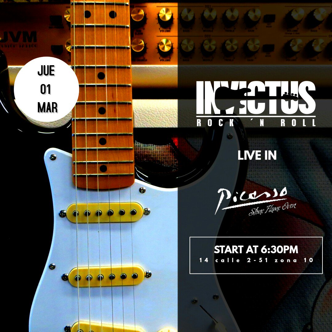 invictusguate's tweet photo. Hoy nuevamente estamos en #Picasso en #RealIntercontinental con buena música para acompañar tu velada! https://t.co/ihsTkT6tLG
