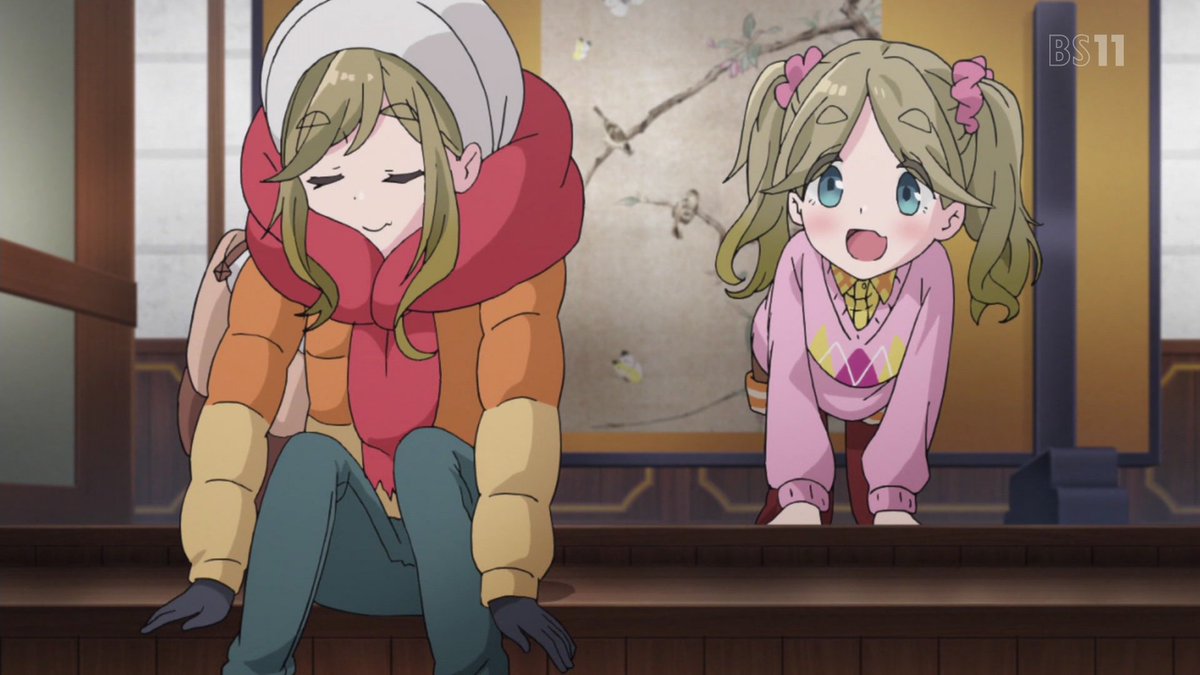 ラヴィちゃん on X: 犬山あおいちゃんの妹ちゃんかわ #yurucamp t.comvm3mFog92  X