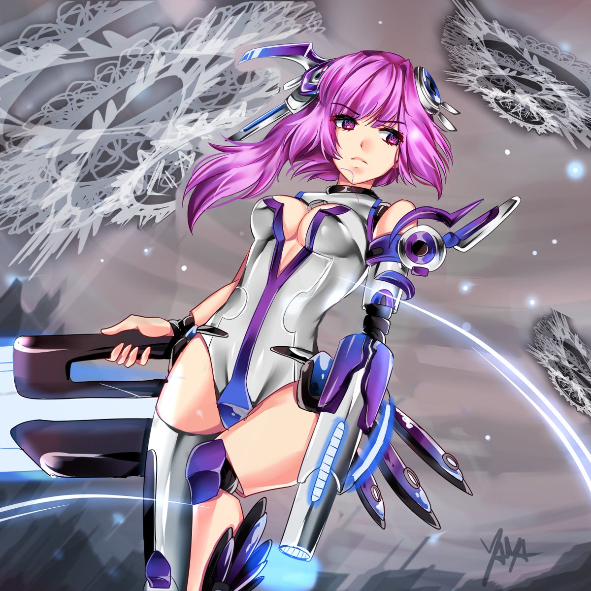 Yaya Chan ややちゃん ﾟcommissions Open For Usd Only Android Mayumi Android Anime Manga Cute Moe Kawaii Cyberpunk Yayachan Cyber Robot Cyborg Drawing Japan Digitalart Art T Co Rjmnpxanrw