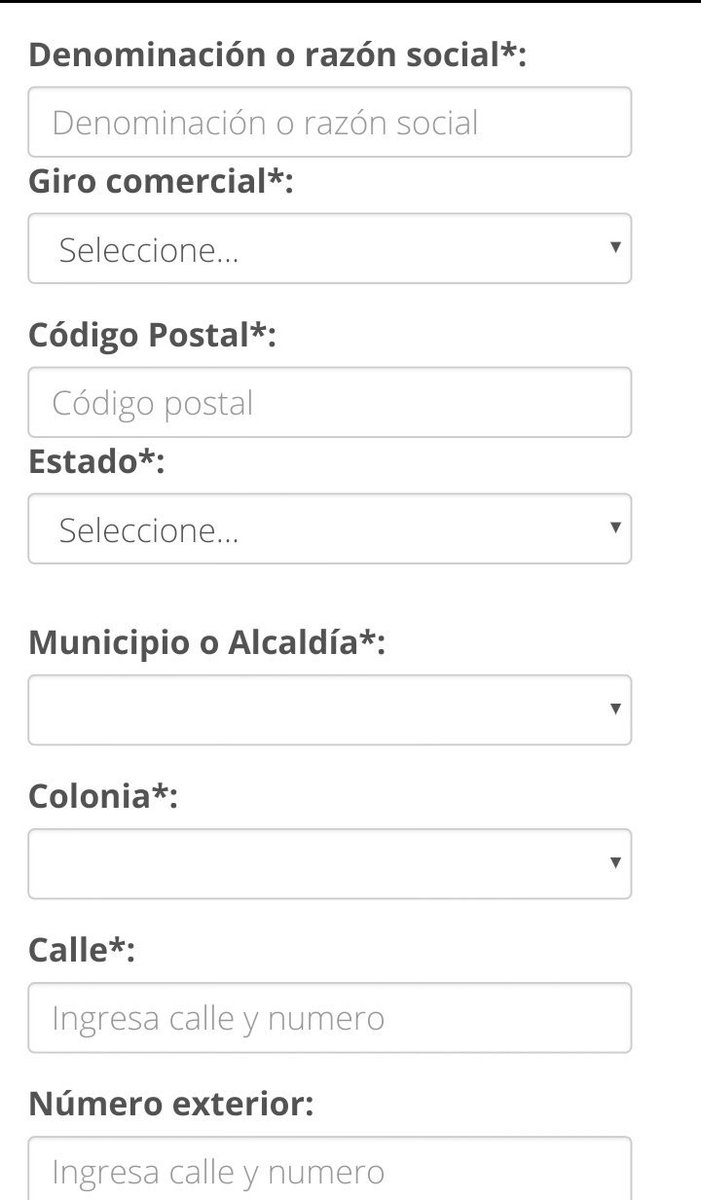 OscarIvanVR's tweet photo. @Profeco @eder_jm Si la calibración es para un complejo de mi empresa con diferente dirección a la del corporativo ¿En los campos se llena la dirección del corpo.ondel complejo? https://t.co/kkp3FhYkvM