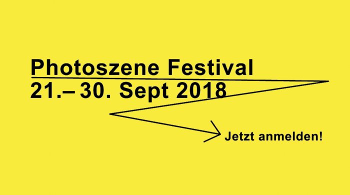 Aufgepasst! Meldet eure Ausstellung für das Photoszene-Festival vom 21. - 30. 9. an. Egal ob Museum, Galerie, Kunst- oder Off-Raum - jeder, der eine  Fotografieausstellung in diesem Zeitraum in Köln macht, trägt zur Vielfalt der Fotostadt Köln bei!
festival2018.photoszene.de