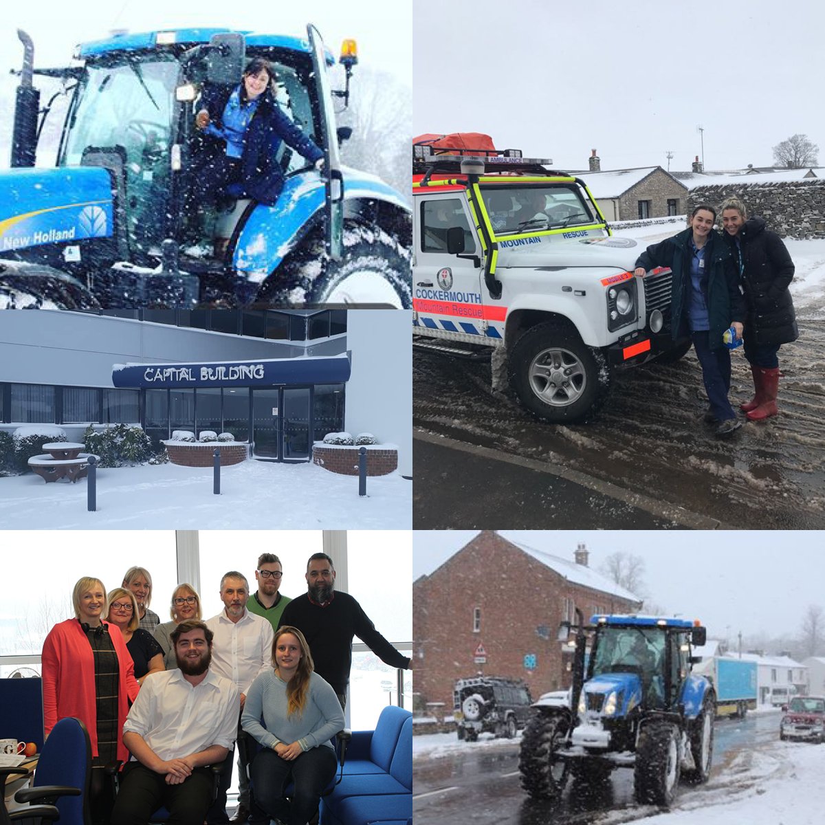 NCICNHS's tweet photo. We couldn’t let the week go by without an extra-large Glimpse of Brilliance! Our health and care teams have pulled together with local communities to put patients first - and we think you’re all brilliant! #ThankyouNHS #CumbriaSnow https://t.co/xrRqTXe7Ob 👏🚜❄👍😀 https://t.co/3op3tbBdh8