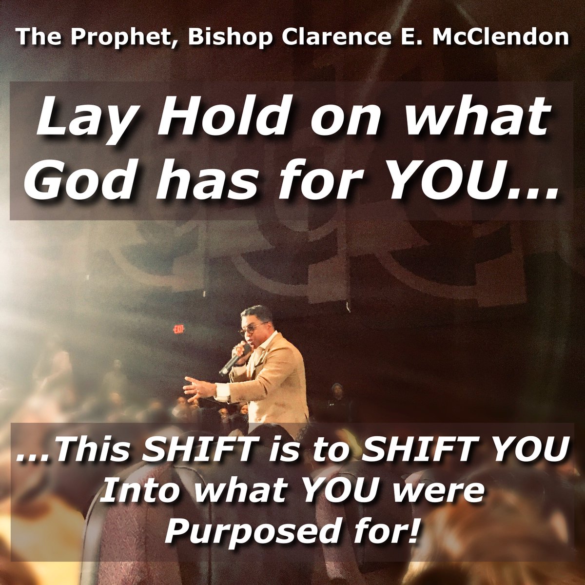 BishopMcClendon's tweet image. THE SHIFT IS ON...Expect a “BREAK OUT”...from the chains and traps that have sought to incarcerate your dream...And a Supernatural “BREAK IN” into the place you are purposed to stand.
#SwiftShift
#YearOfTheShift