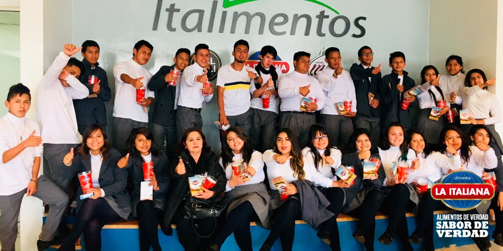 El día martes nos acompañaron los estudiantes de Segundo de Bachillerato General Unificado de la Unidad Educativa Pio XII. ¡Desde la familia de Italimentos agradecemos su visita!