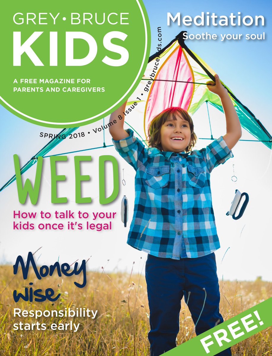 Our Spring 2018 issue is hitting the streets now! Get a sneak peek at  greybrucekids.com.