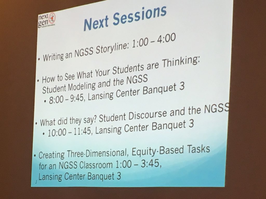 MrsBrownC's tweet photo. This was an amazing session! Don’t miss @sci_innovations @MSTAMich conference tomorrow, 8:00am-9:45, Lansing Banquet 3, Helping Ss Model!!! #MSTA18 https://t.co/wcZv36socQ
