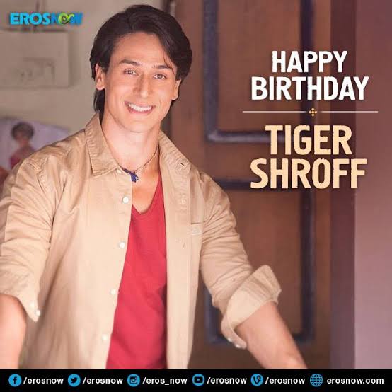 Happy birthday Tiger shroff 