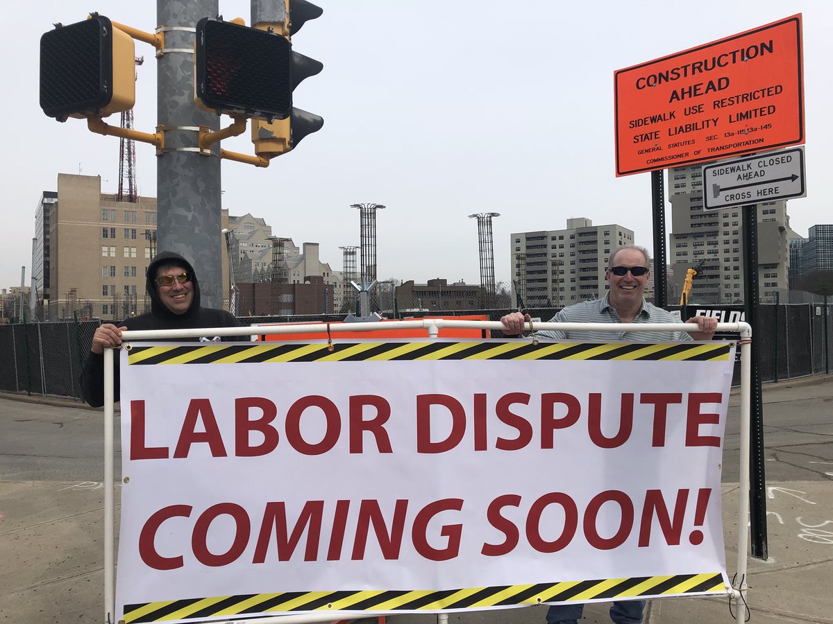 Are area standard wages and benefits being paid to construction workers at the Hole In The Ground project in #Stamford? <a href="/stamfordmayor/">David Martin</a>