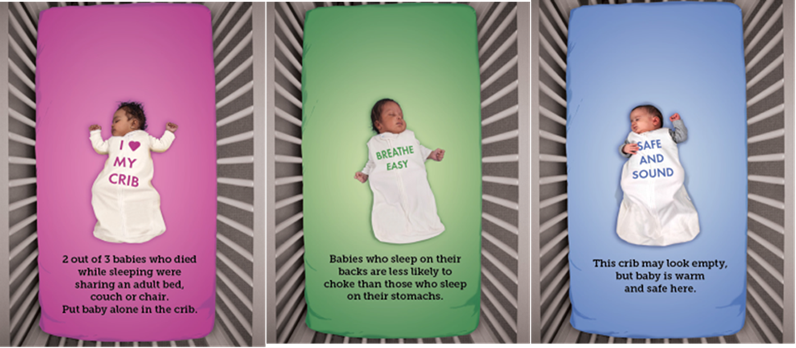 HamCoHealth's tweet photo. It's Baby Sleep Day! #InfantHealth is very important to us. That's why we partnered with @CradleCincy to teach Hamilton County residents these ABCs of Safe Sleep. #SafeSleepABCs #BabySleepDay https://t.co/8IQEVm9T3i https://t.co/kY77v8LddQ