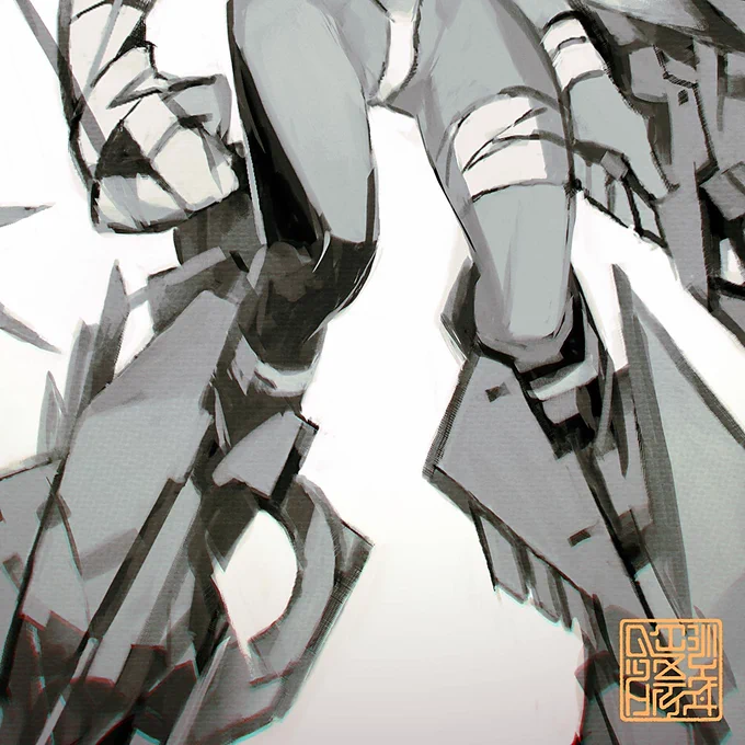 Armdroid φ (2008-2018) | Photoshop [ https://t.co/2uHZPwcrRD ] #JNT創作 