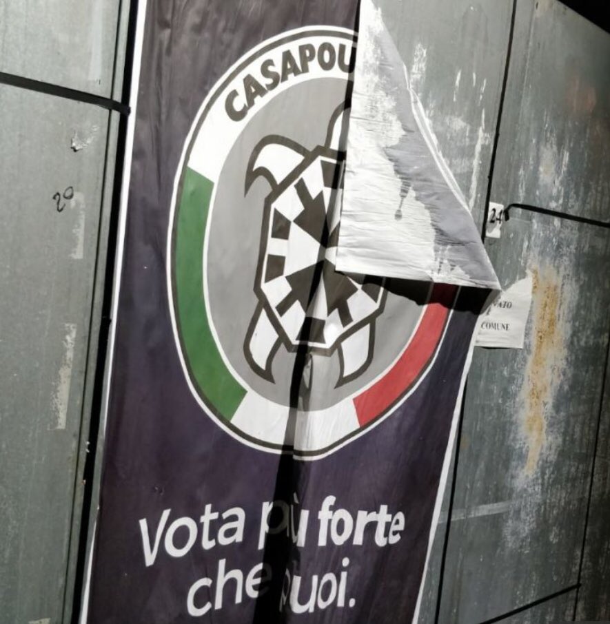 Questa notte si è registrata un' aggressione da parte di codardi antifascisti ai danni di un militante di <a href="/CasaPoundItalia/">CasaPound Italia 🇮🇹</a>, a lui e a tutta CPI va la nostra più totale e incondizionata solidarietà.
facebook.com/47452363294442…
