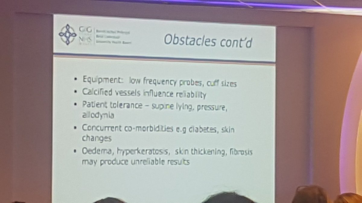 KateFrstr's tweet photo. #lymph18 establishing presence/ absence of #peripheralarterydisease, #doppler, challenges of ABPI before #compression esp in big limbs.  Fascinating #vascular  #lymphoedema differences of opinion.   

I wonder what impact might we see from #worldsfastestABPI @mediUKLtd? https://t.co/Iypw3JrTFn