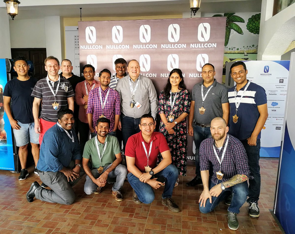 kullnark's tweet image. Audit+++ Training @nullcon Goa is almost finished and the certification for #OSSTMM Professional Security Experts are running right now thanks @RaabCorinna for taking the snap